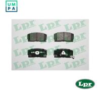BRAKE PAD SET DISC BRAKE 05P055 FOR DAIHATSU CHARADE/III/Mk CL61/11/60/10 1.0L