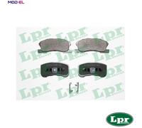 BRAKE PAD SET DISC BRAKE 05P1042 FOR PERODUA DAIHATSU EJ-DE 1.0L 3cyl KENARI
