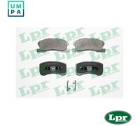 BRAKE PAD SET DISC BRAKE 05P1042 FOR PERODUA DAIHATSU EJ-DE 1.0L 3cyl KENARI