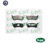LPR 05P1065 Brake pad set