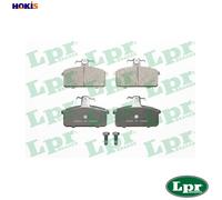LPR 05P107 Brake pad set