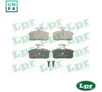 LPR 05P107 Brake pad set