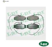 LPR 05P1104 Brake pad set