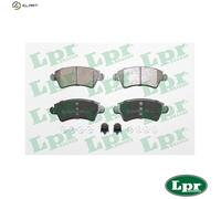 LPR 05P1105 Brake pad set
