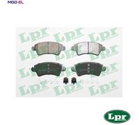 BRAKE PAD SET DISC BRAKE 05P1105 FOR PEUGEOT 206/CC/Hatchback NFU 1.6L 4cyl