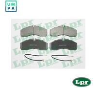 LPR 05P1109A Brake pad set