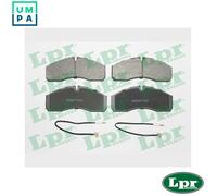 LPR 05P1109A Brake pad set