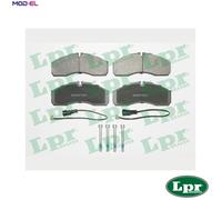 BRAKE PAD SET DISC BRAKE 05P1109B FOR IVECO DAILY/III/Van/Platform/Chassis 3.0L