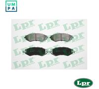 LPR 05P1209 Brake pad set