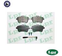 LPR 05P1243A Brake pad set
