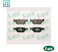 LPR 05P1252 Brake pad set