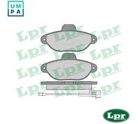 Brake pads 05P1262 LPR for FIAT FORD