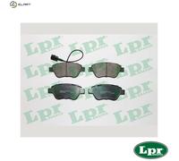 LPR 05P1266 Brake pad set