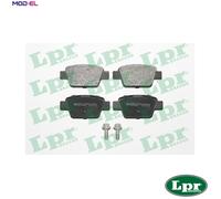 LPR 05P1269 Brake pad set