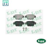 LPR 05P1269 Brake pad set