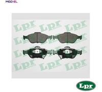 BRAKE PAD SET DISC BRAKE 5SP1283 FOR TOYOTA 1KR-FE 1.0L 3cyl YARIS 1NR-FE 1.3L