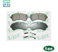LPR 05P1295A Brake pad set