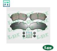 Brake pads 05P1295K LPR for MERCEDES-BENZ VW