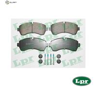 BRAKE PAD SET DISC BRAKE 05P1295K FOR VW CRAFTER/30-50/Platform/Chassis/Van 2.5L