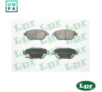 BRAKE PAD SET DISC BRAKE 05P1328 FOR OPEL A 13 DTC/Z 13 DTJ 1.2L 4cyl CORSA D