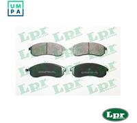 LPR 05P1334 Brake pad set