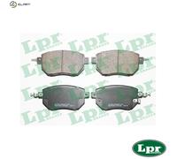 LPR 05P1342 Brake pad set