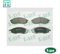LPR 05P1343 Brake pad set