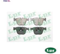 LPR 05P1367 Brake pad set