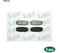 LPR 05P1419 Brake pad set