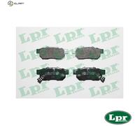 BRAKE PAD SET DISC BRAKE 5SP1425 FOR HONDA FIT/IV/MONOCAB/III INTEGRA/SJ/VI 1.6L