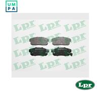 LPR 05P1432 Brake pad set