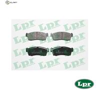 LPR 05P1442 Brake pad set