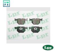 LPR 05P1472 Brake pad set