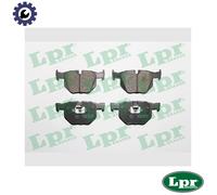 LPR 05P1472 Brake pad set
