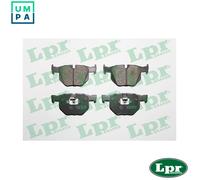 LPR 05P1472 Brake pad set