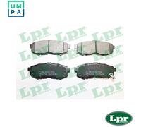 Brake pads 05P1503 LPR for MAZDA MPV Mk II