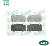 BRAKE PAD SET DISC BRAKE 05P1506 FOR MERCEDES-BENZ M 272.949 OM642.932 3.0L 8cyl