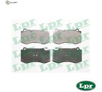 BRAKE PAD SET DISC BRAKE 5SP1506 FOR MERCEDES-BENZ M 272.949 OM642.932 3.0L 8cyl