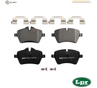 LPR 05P1514 Brake pad set