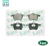LPR 05P1525 Brake pad set