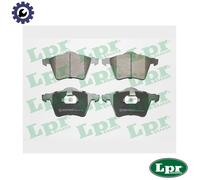 LPR 05P1525 Brake pad set