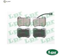 BRAKE PAD SET DISC BRAKE 05P1552 FOR ALFA ROMEO 939 A6.000 1.9L 939B4.000 2.0L
