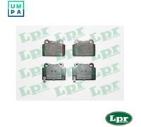 LPR 05P1565 Brake pad set