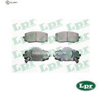 BRAKE PAD SET DISC BRAKE 05P1633 FOR HYUNDAI G4LA 1.2L D4FC 1.4L 4cyl i20