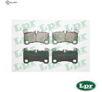 BRAKE PAD SET DISC BRAKE 05P1655 FOR VW BHL/BHK 3.6L 6cyl TOUAREG