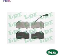 BRAKE PAD SET DISC BRAKE 05P1670 FOR ALFA ROMEO FIAT ABARTH 1.4L 4cyl MITO 1.4L