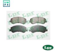 LPR 05P1679 Brake pad set