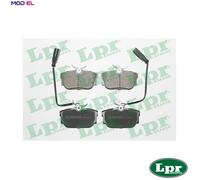 LPR 05P1699 Brake pad set