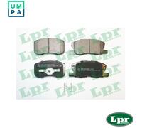 LPR 05P1733 Brake pad set