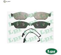 LPR 05P1743A Brake pad set
